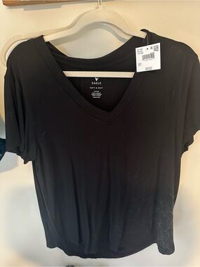 American Eagle Soft & Sexy Womens V-neck Short Sleeve Tee-SMALL NWT